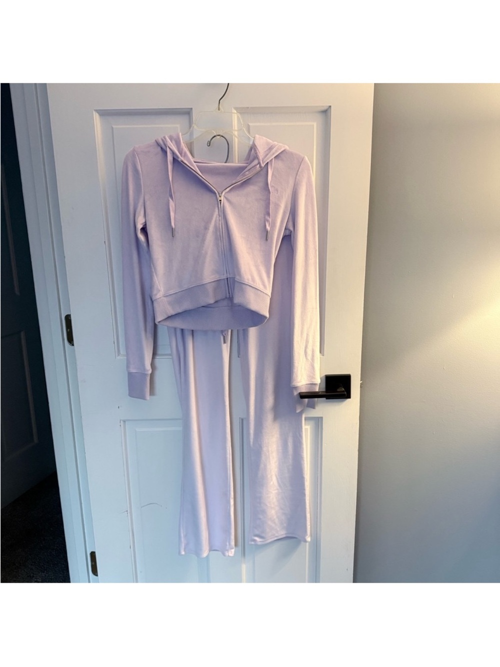 Aerie Light Purple Hooded Tracksuit
